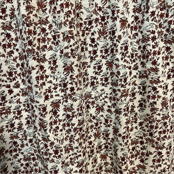 Lucky Brand Long Sleeve Floral Print Blouse - Picture 4 of 11